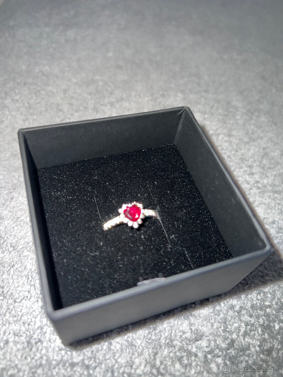 Thomas Sabo - Strieborný prsteň so srdcom (50) - 4