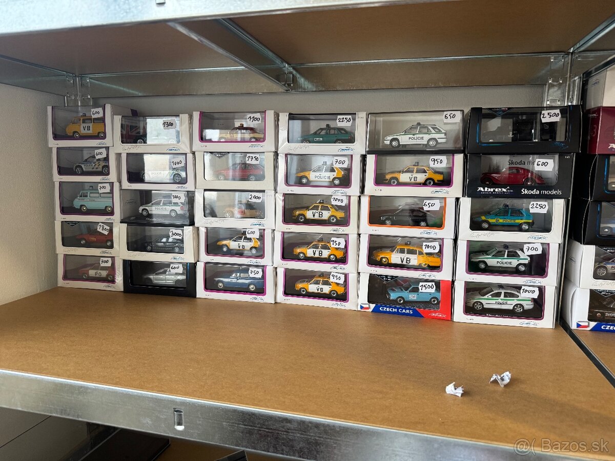 Modely Škoda 1:43 Abrex - 4