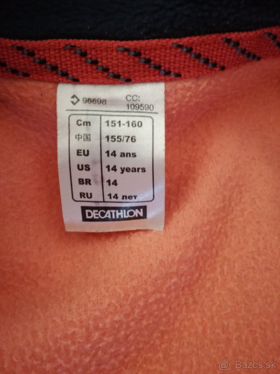 Dievčenská bunda zn. QUECHUA - 4