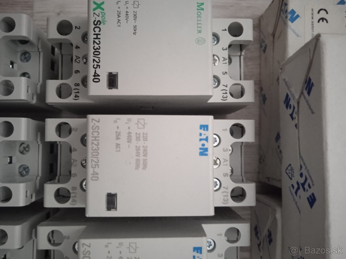 Modulové stykače EATON a ABB - 4