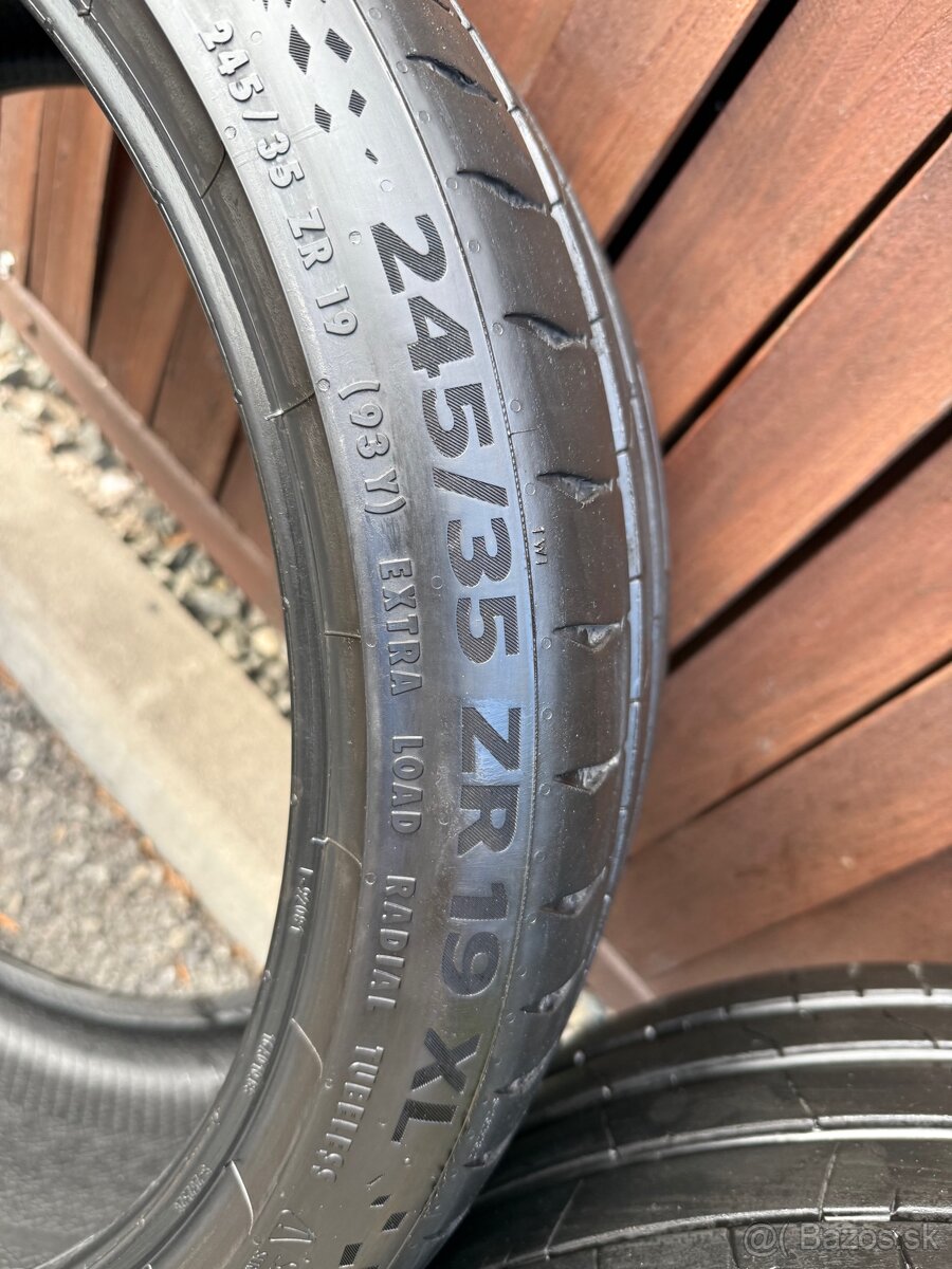 245/35R19 Continental Sport contact 7 DOT 2023 - 4