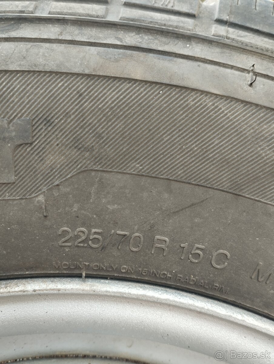 225/70 R15C, disk 6Jx15x70 R15 - 4