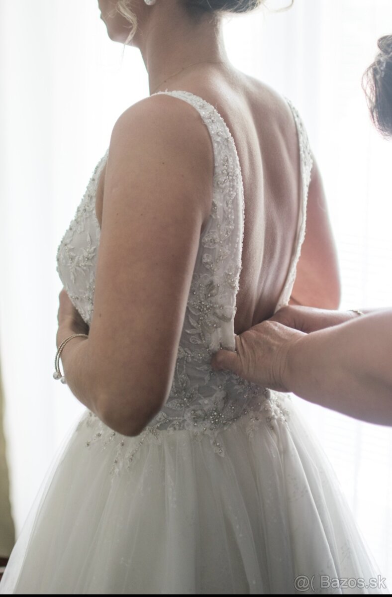 Svadobné šaty nicole - 4