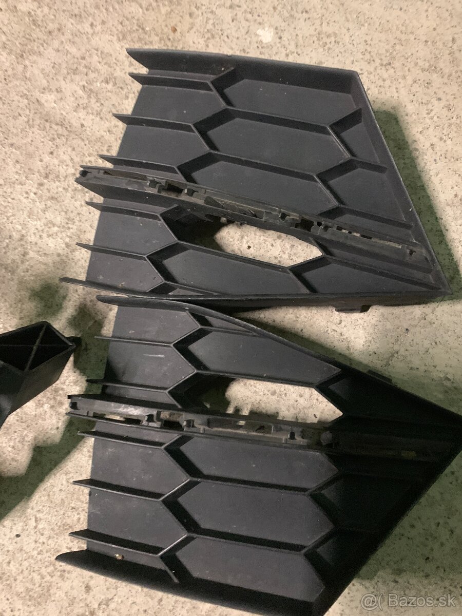 mrizky mrizka naraznik predni spoiler skoda superb - 4