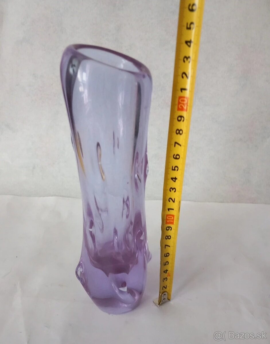 Hutné sklo váza - 4
