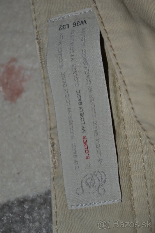 Béžové nohavice TOP STav - 4