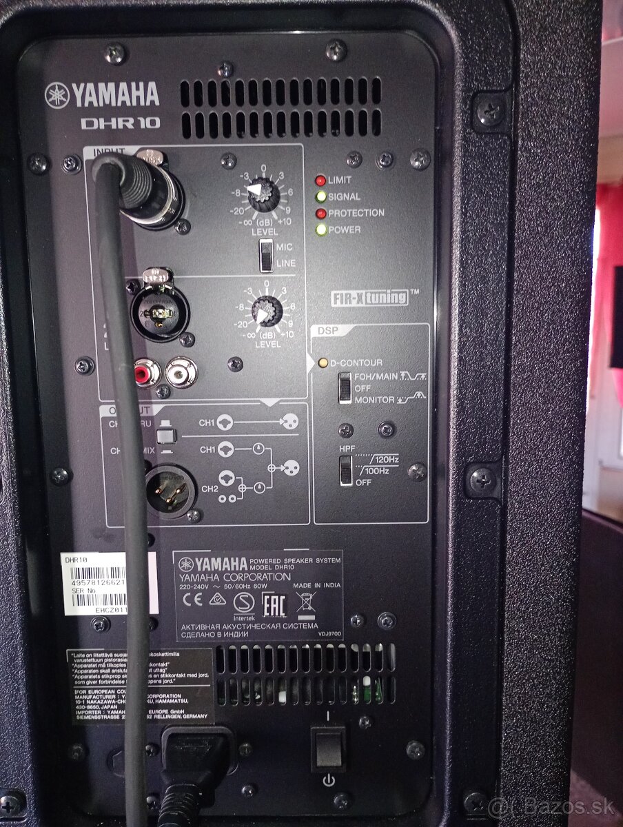 Aktivne repro Yamaha DHR 10 - 4