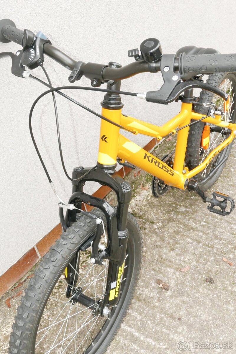 Predám detsky duralový bicykel Kross Level mini 20". - 4