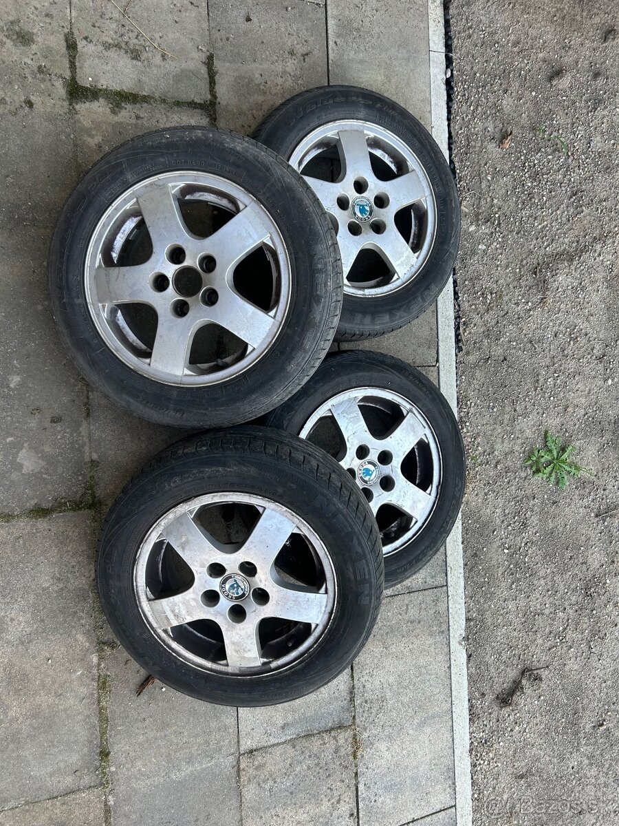 Predám hliníkové disky s gumami - 4