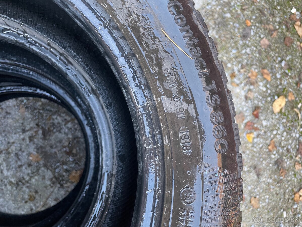 CONNTINENTAL 185/60/R15 ZIMNÉ - 4