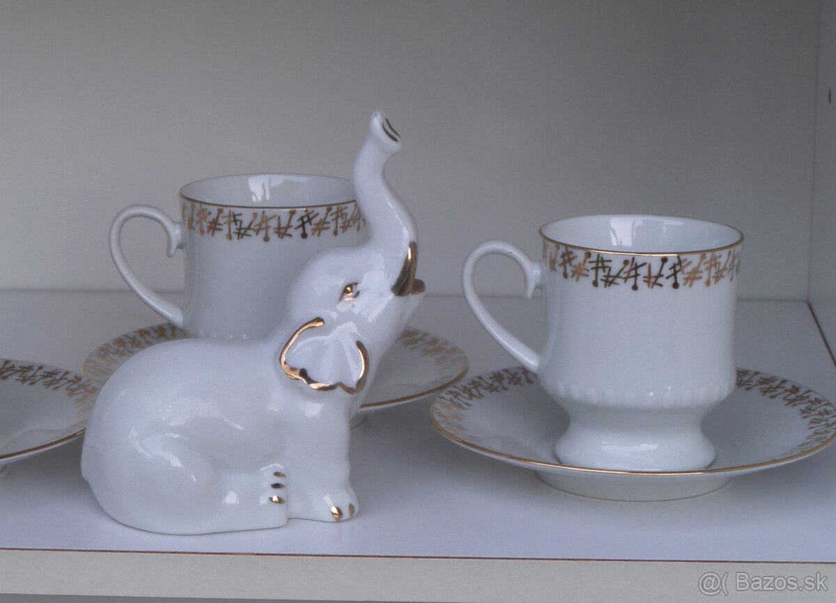 Retro porcelánová súprava - 4