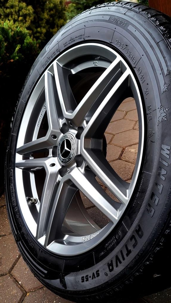 Alu R18 5x112 Mercedes GLA, GLB, GLK + zimné 235/55R18 - 4