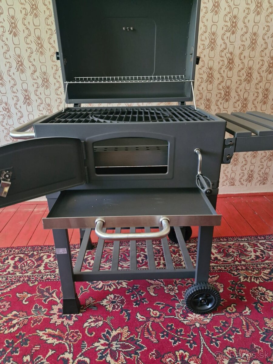 Activa Gril na drevené uhlie Angular, 103 x 64,5 x 104 cm - 4