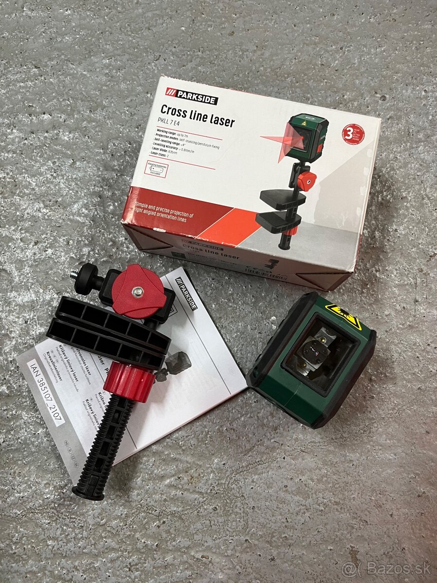 Krizovy laser PARKSIDE - 4