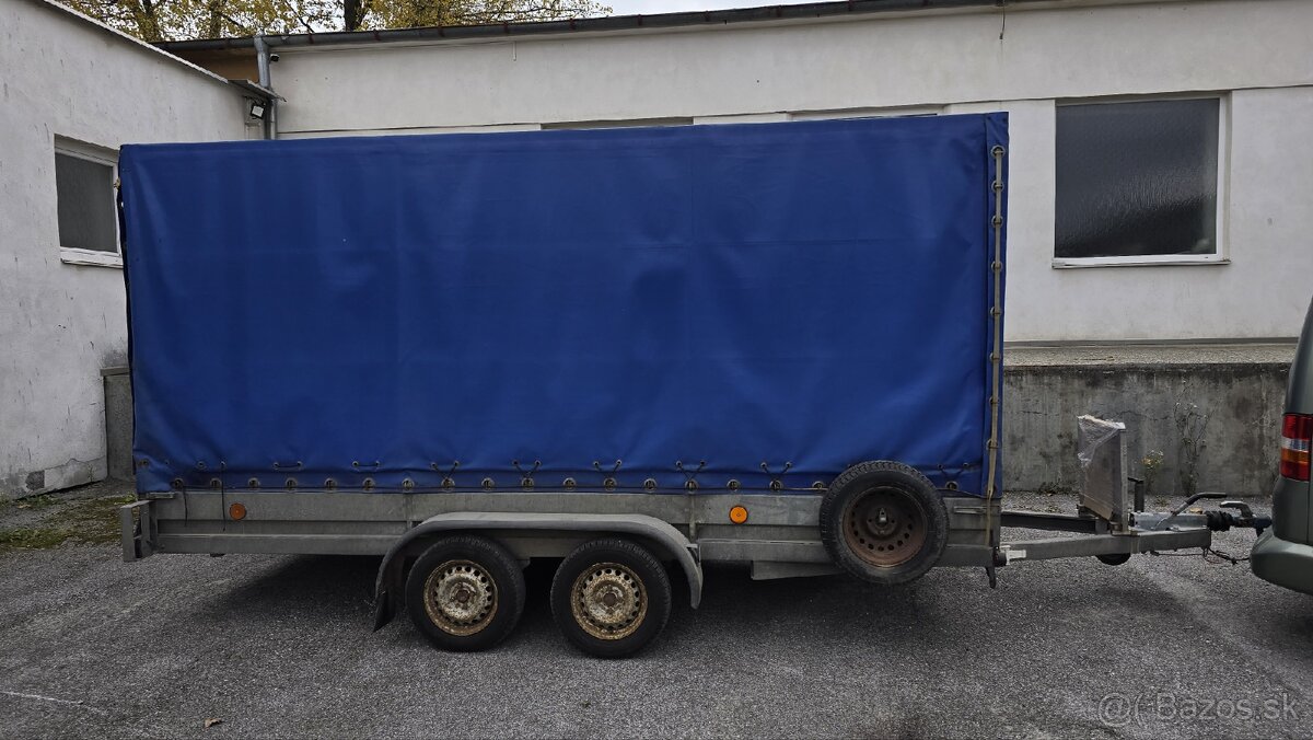 Predám prívesný vozík 2t - 4