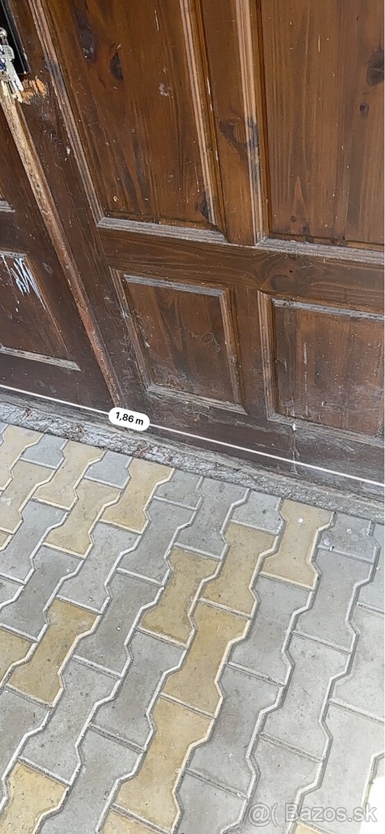 Garážová brána z masívu - 4