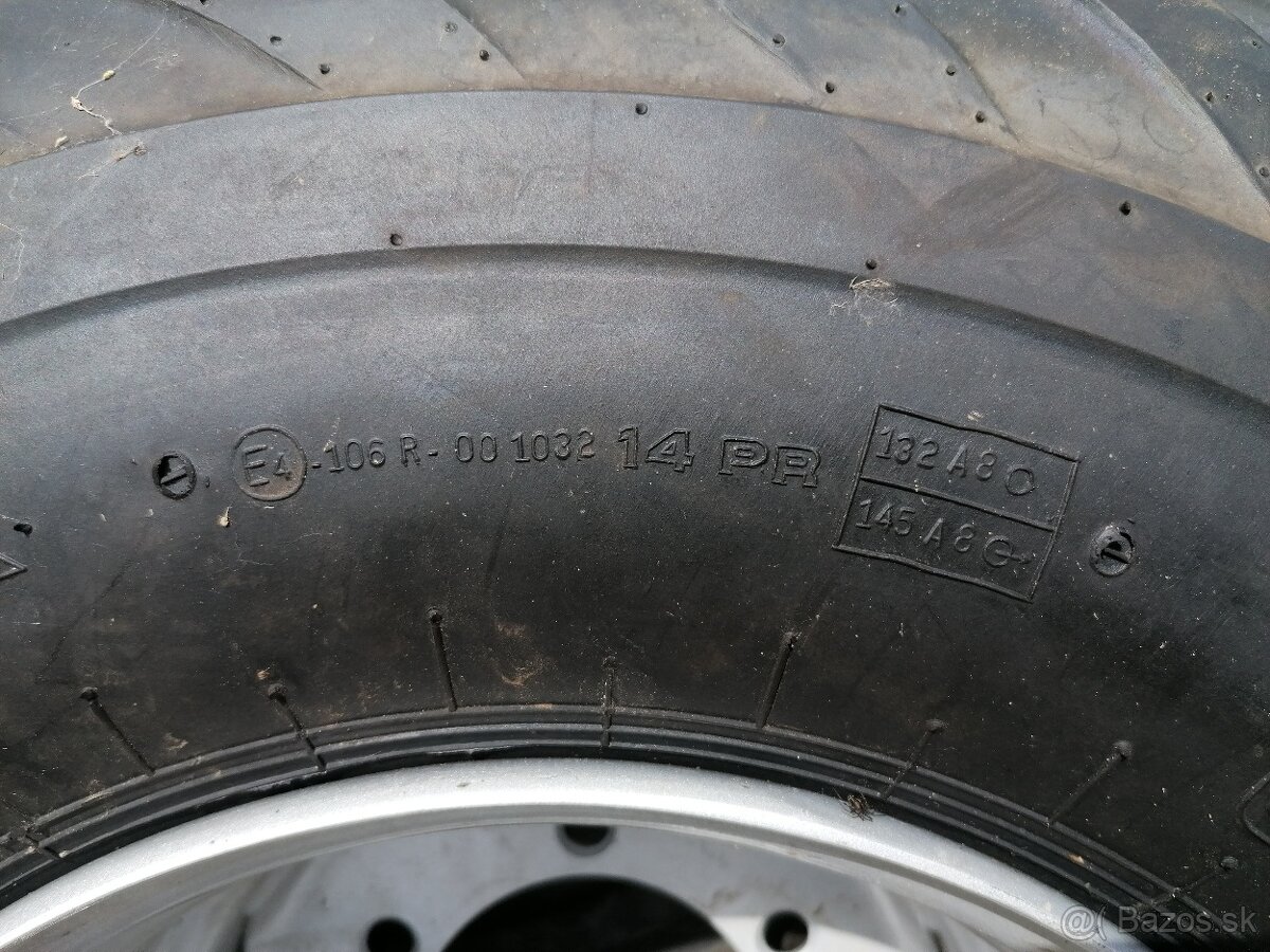 Predám kolesá o rozmere 400/60-15,5 - 4