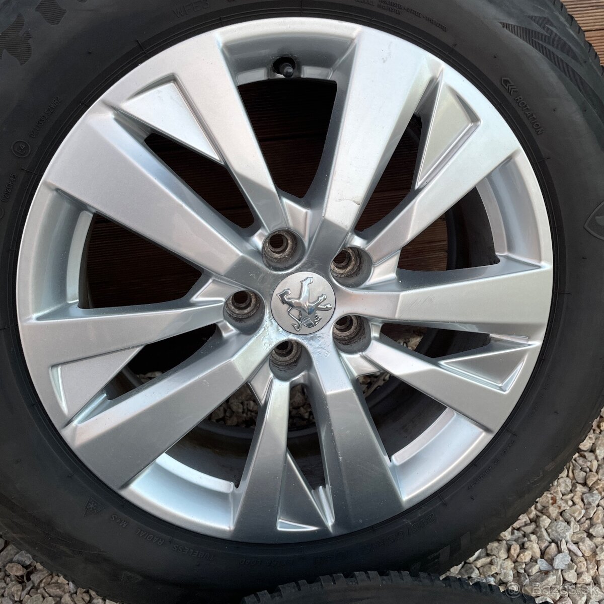 alu disky peugeot 5x108 r17 - 4