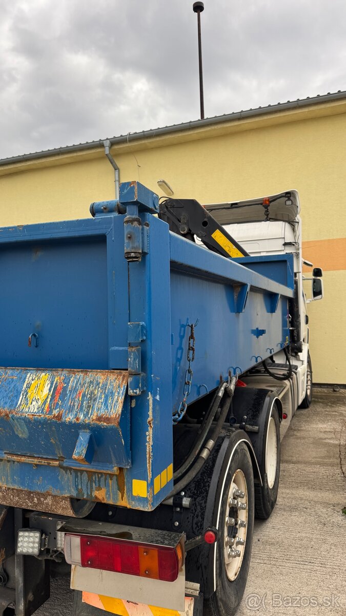 Abroll kontajner švédsky typ, 4.5m dĺžka plochy - 4