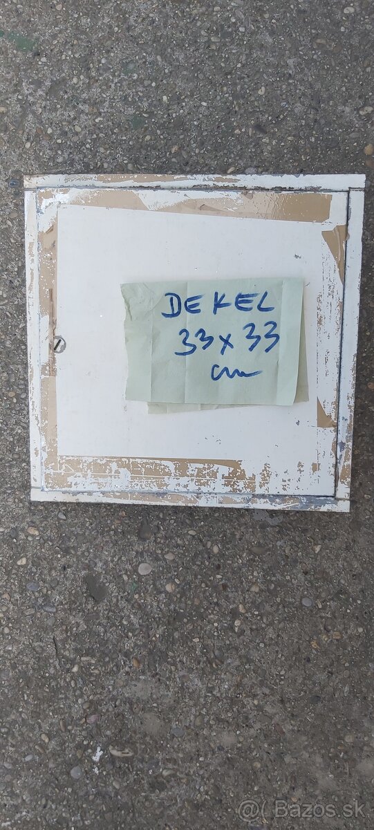 Predám kovové dvierka pozink. ZRKADLO - 4