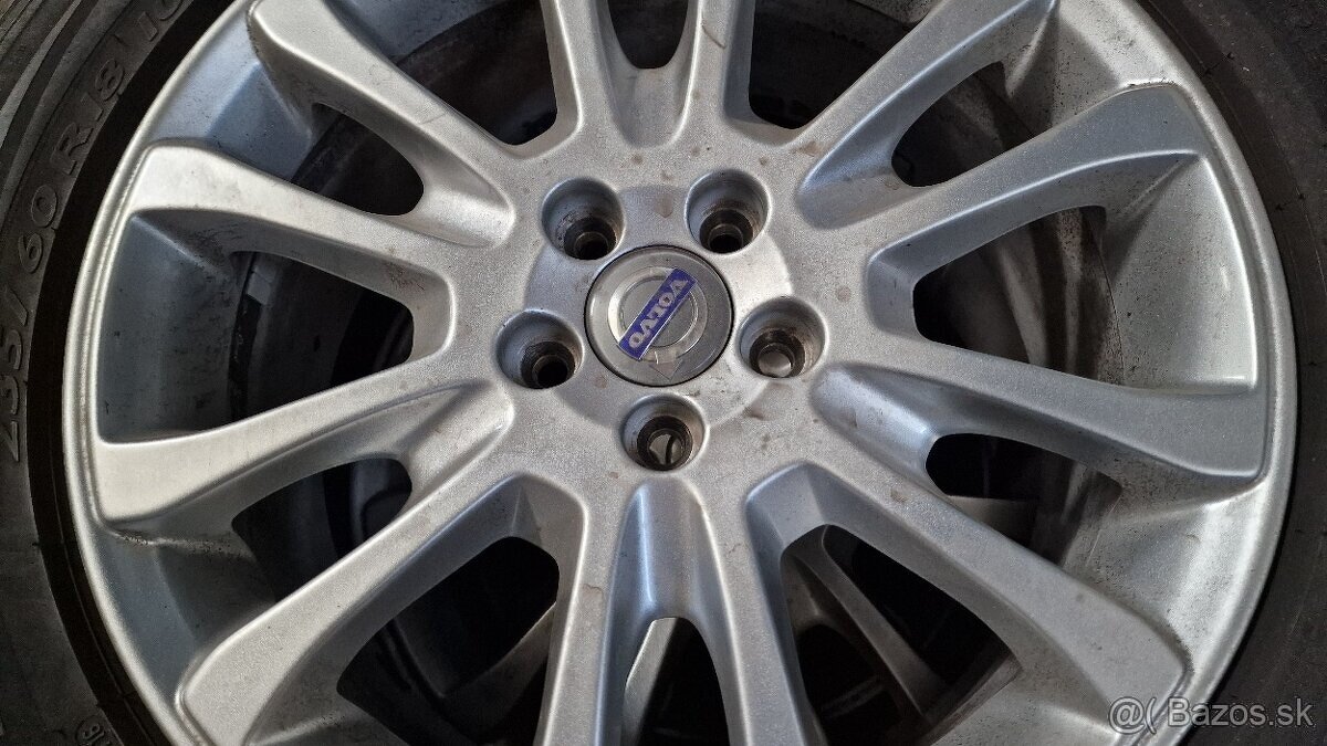 Predám originál alu set Volvo 18"-5x108 - 4