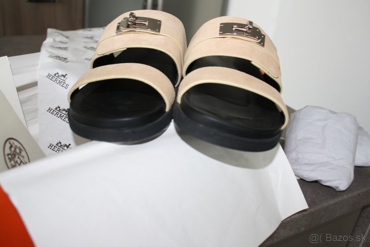 HERMES Jackson sandals - original - 4