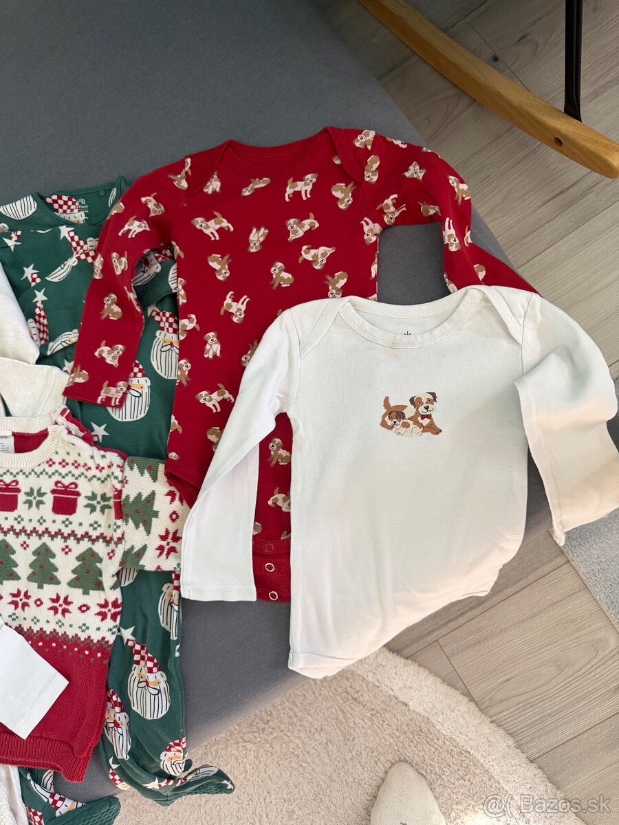 Vianočný set oblečenia 9-12m. - 4