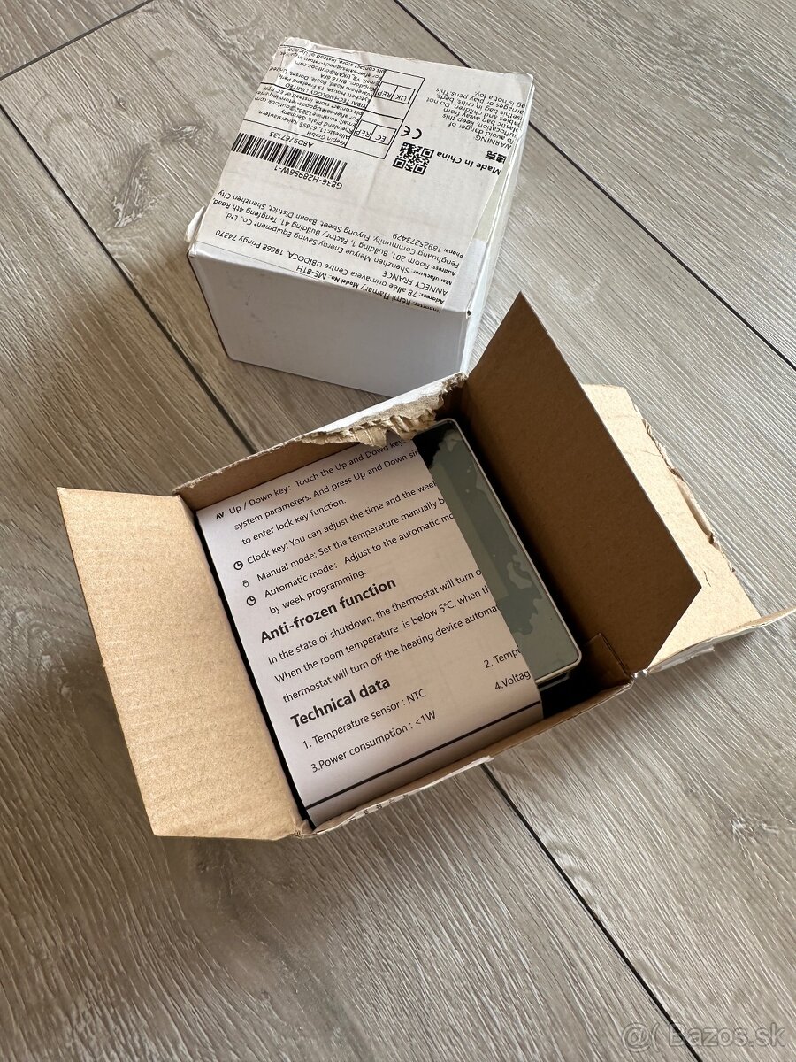 Izbový Termostat pre podlahové kúrenie predám - 4