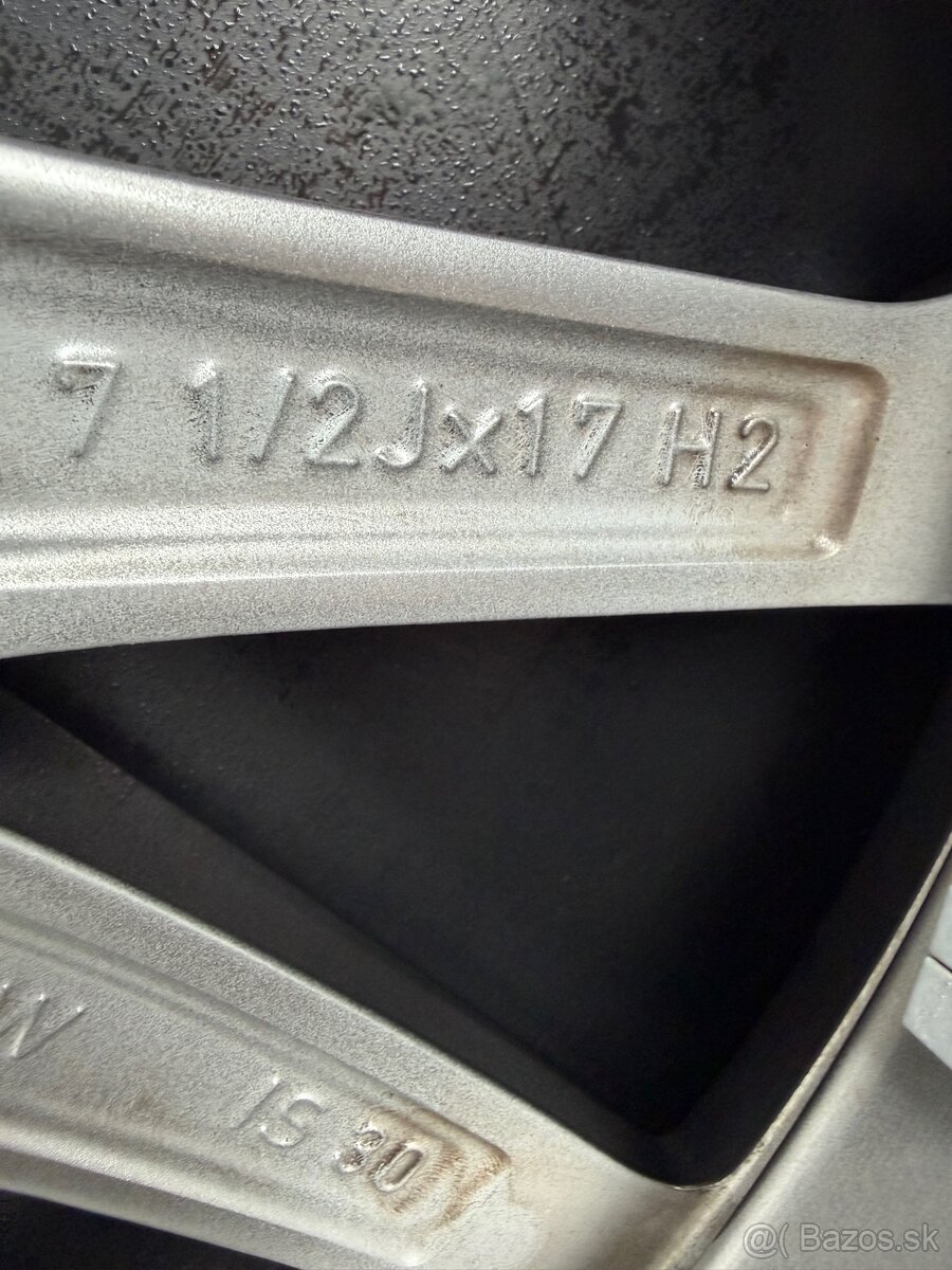 #55 Elektróny originál Volkswagen r17 - 4