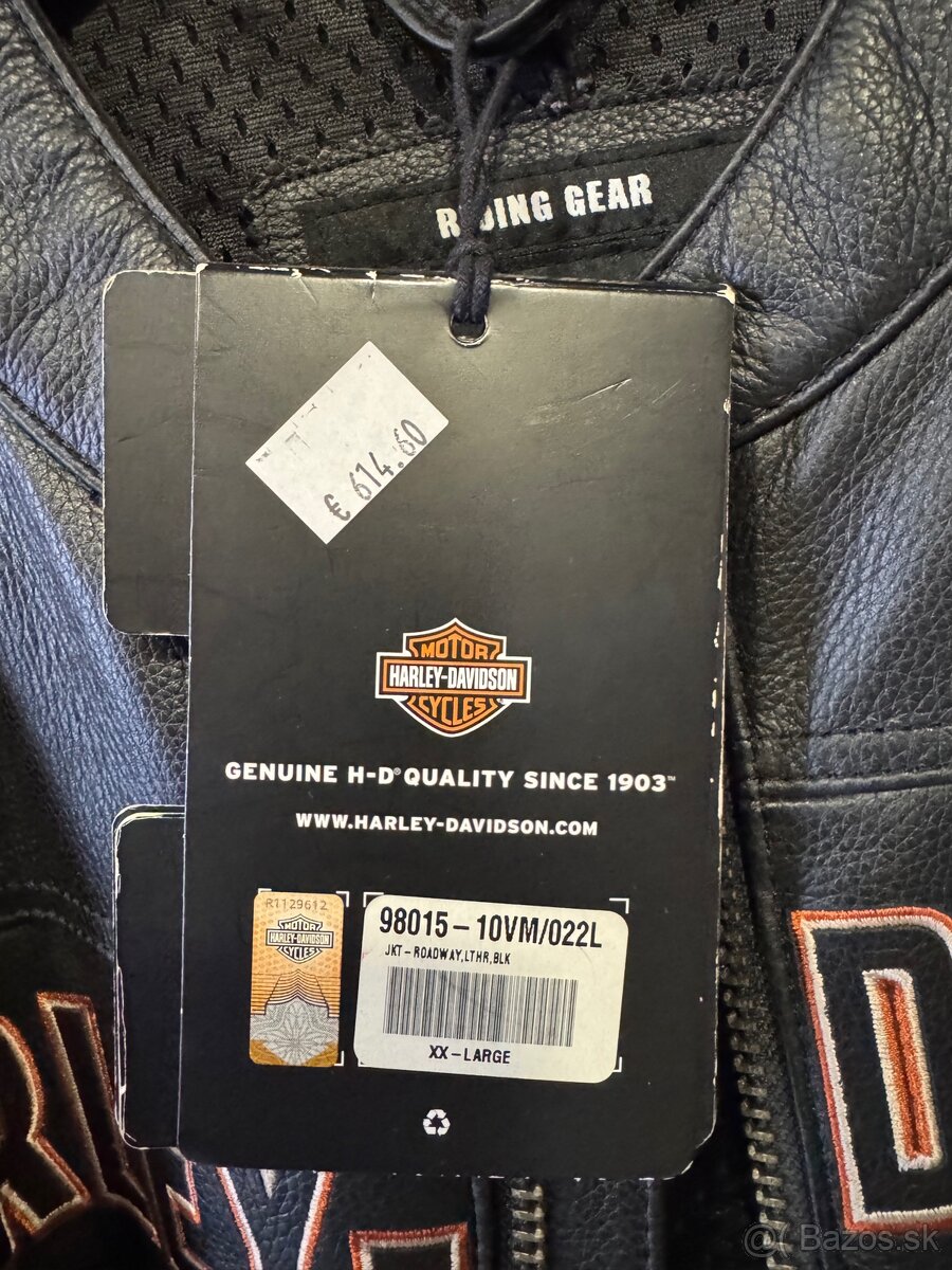 Kožená bunda a vesta Harley davidson - 4