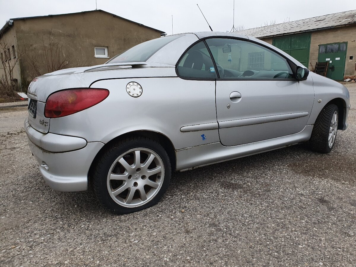 Predám Peugot 206 CC 1.6 HDI 80 kw - 4