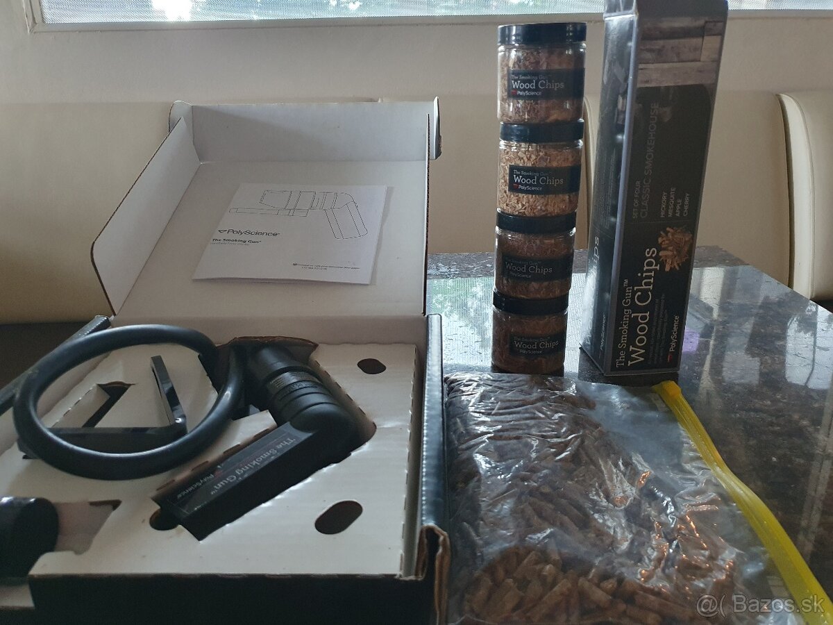 Profesionálna údiaca pištoľ na studený dym - 4