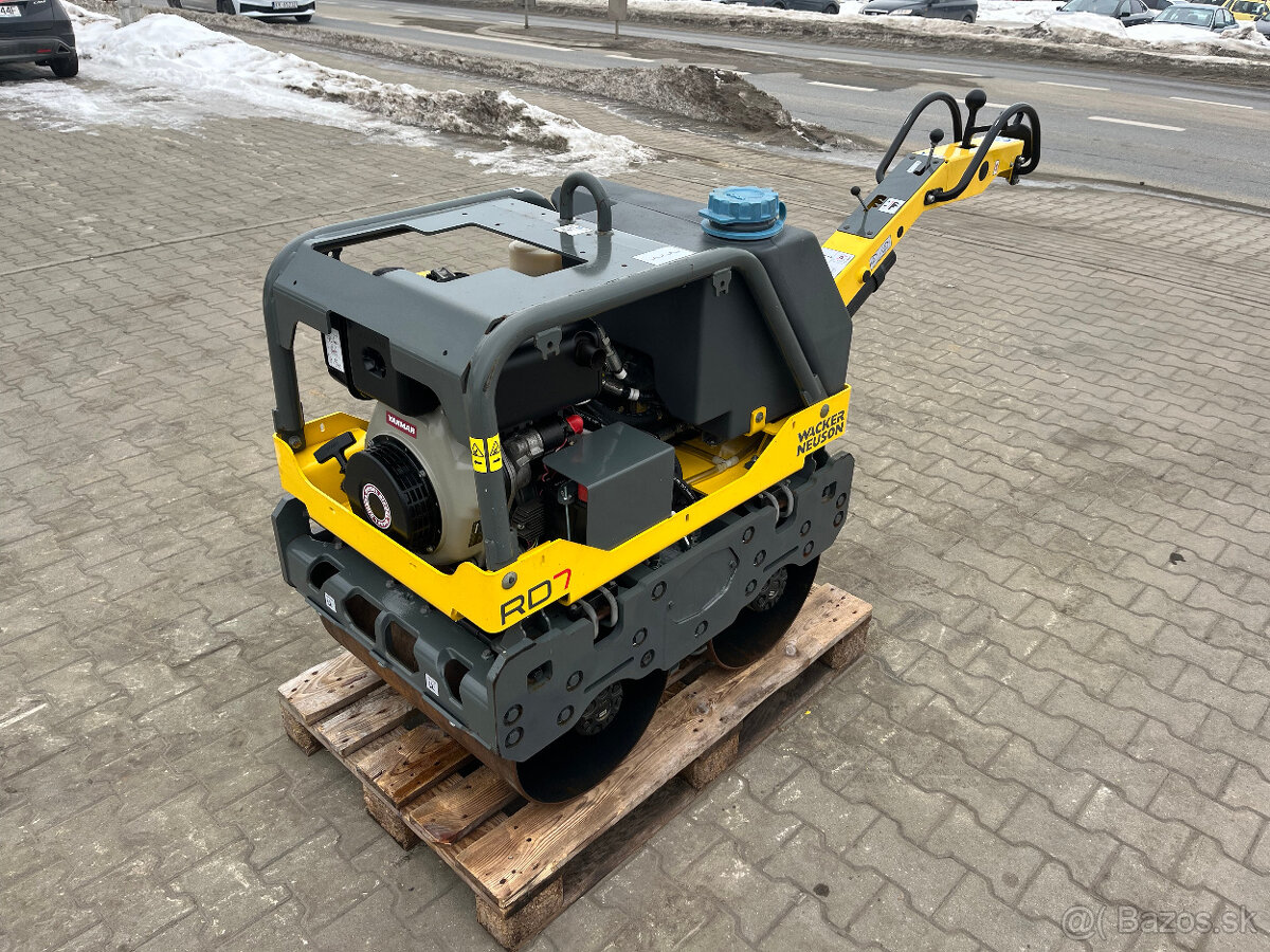 Dvojbubnový tandemový valec Wacker Neuson RD7Ye Ammann Bomag - 4
