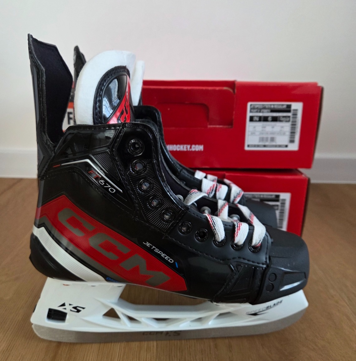 Korčule CCM Jetspeed FT670 Internediate - 4