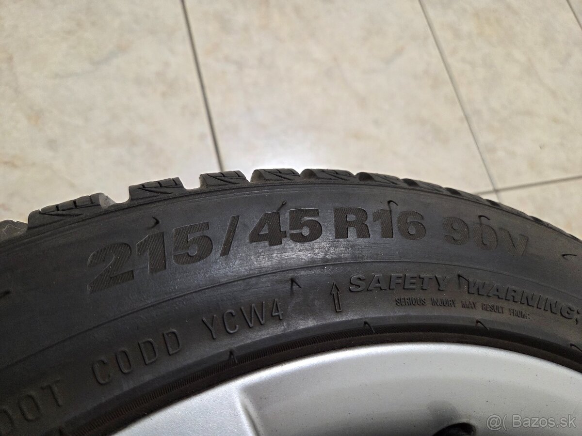 Škoda 16" (5x100) + zimné - 4