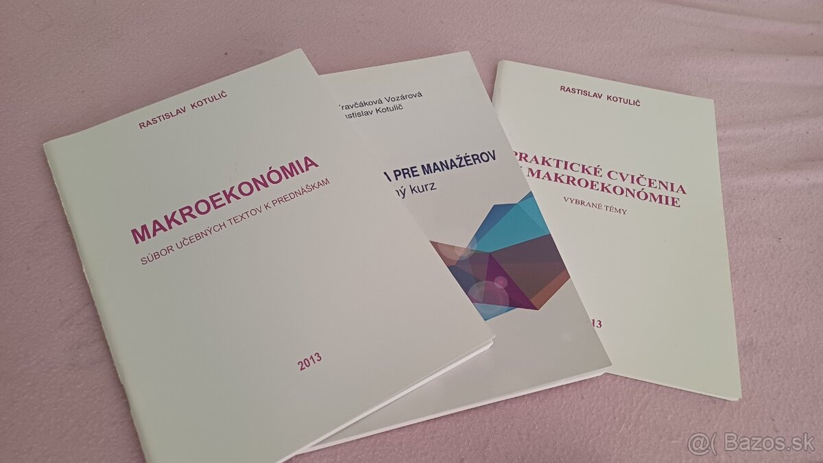 Učebnice PU/FM odbor ekonómia a manažment Bc - 4