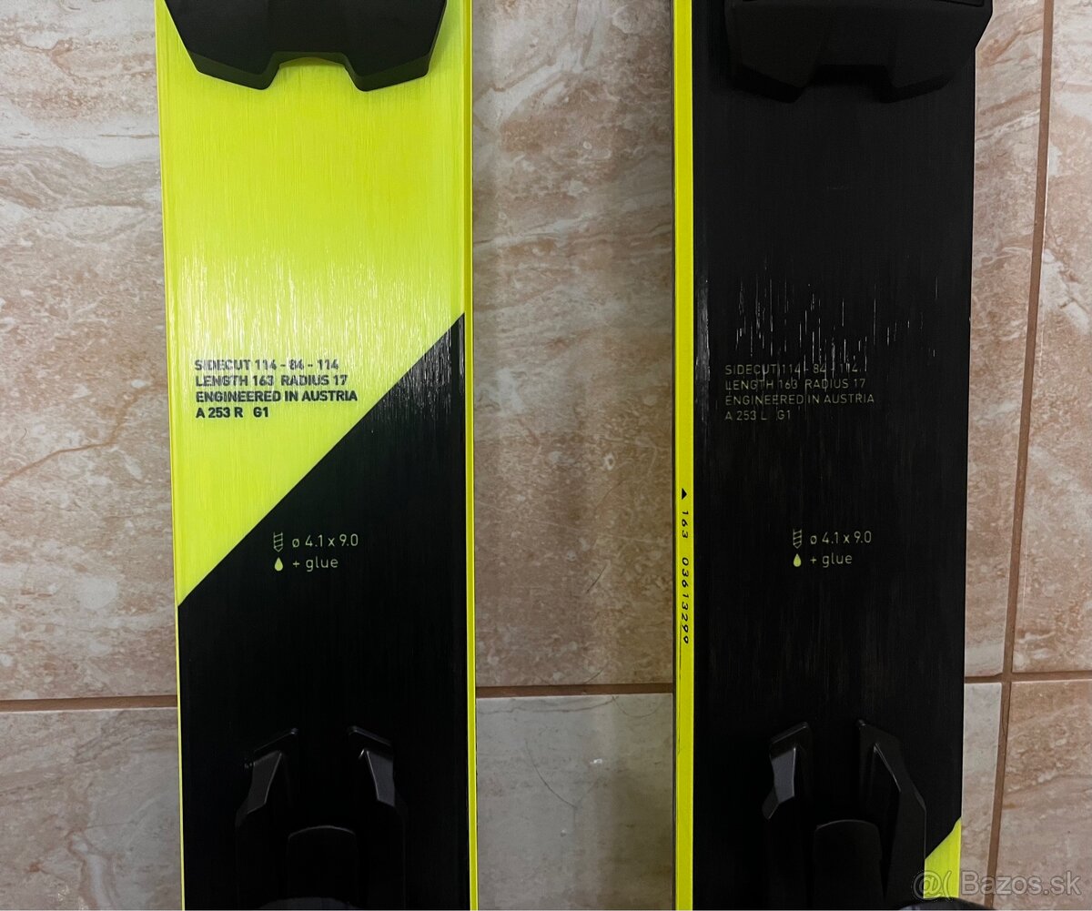 Lyže Fischer Nightstick 163cm s viazaním - 4