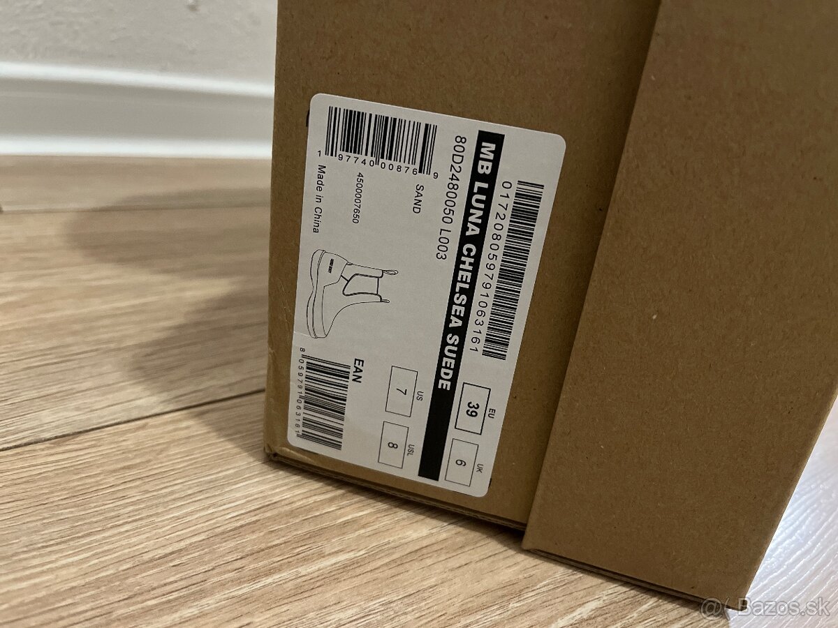 Moon boot luna suede svetlohnede/bezove 39 - 4