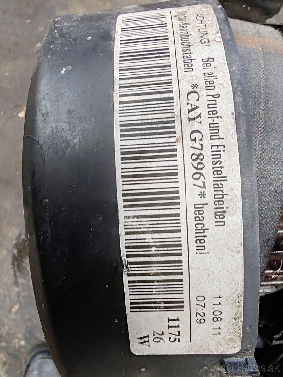 CAY 1.6 TDI motor 77 KW - 4