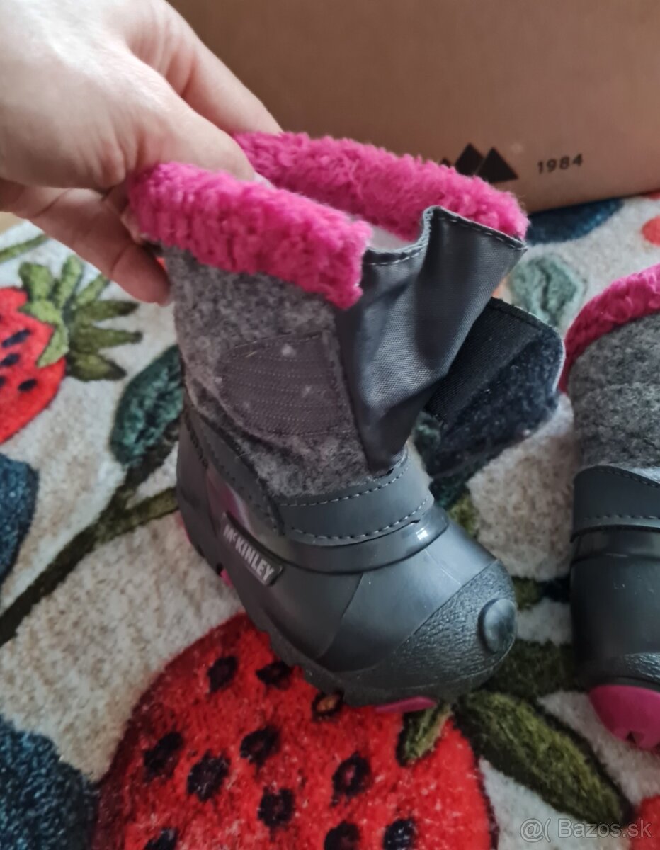 Detské topánky zimušné veľkosť 20 - 4