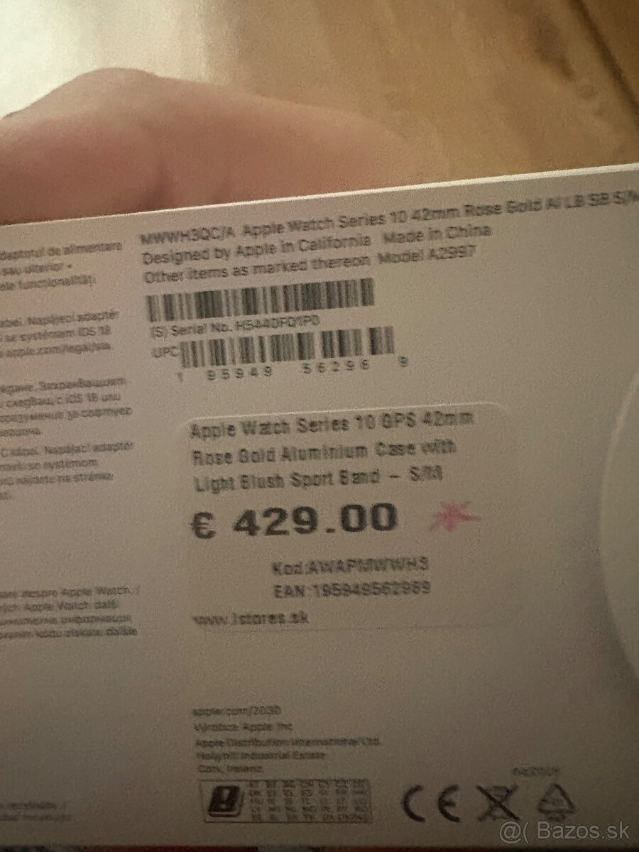 Apple watch 10 - rose gold 42mm - 4