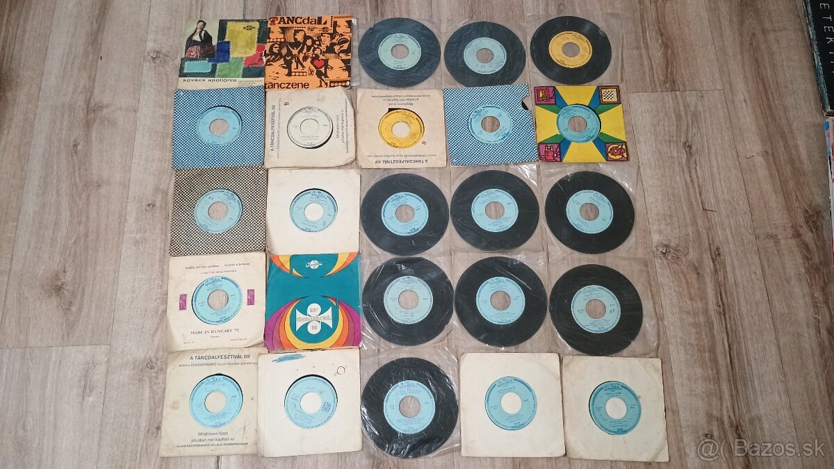 Staré použité vinyly Slovenské a Maďarské platne - 4