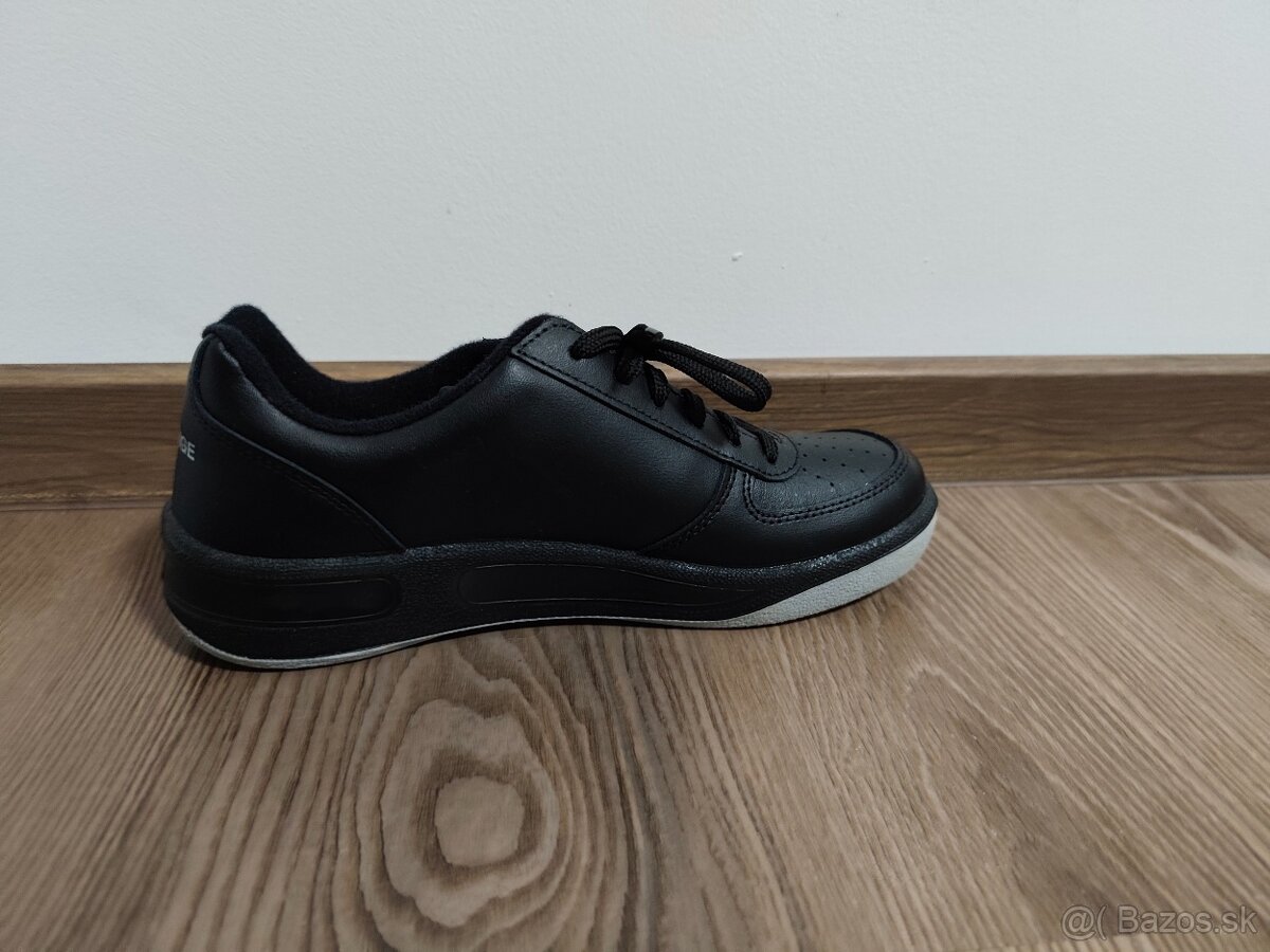 Prestige 41 - kožené čierne tenisky - 4