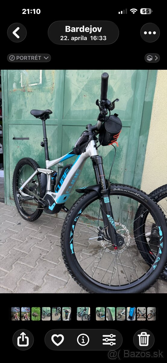 Predám elektrobike cube stereo 160 - 4