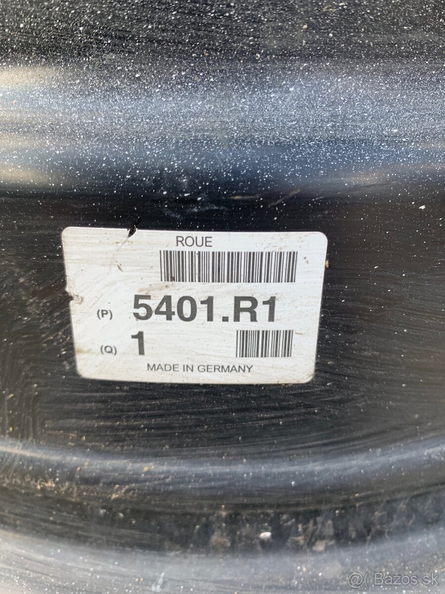 4ks oceľových diskov R16 - 4