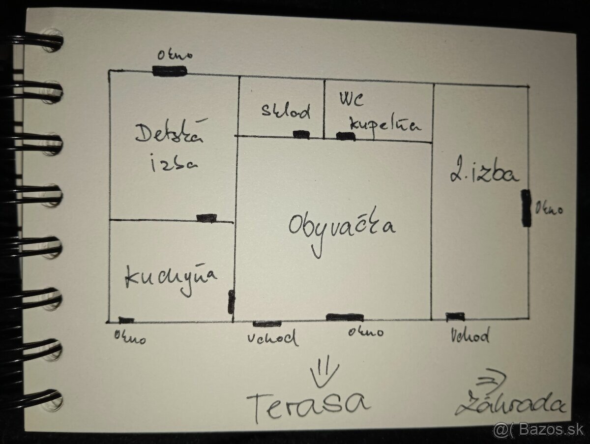 Nehnuteľnosť Senec 2 + 1 - 4