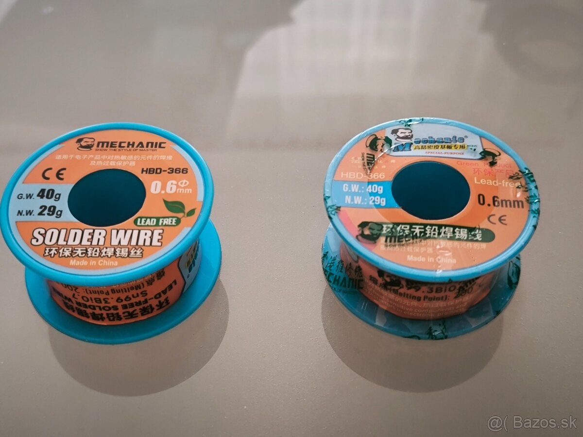 Spájkovací cín MECHANIC HBD-366 - 4