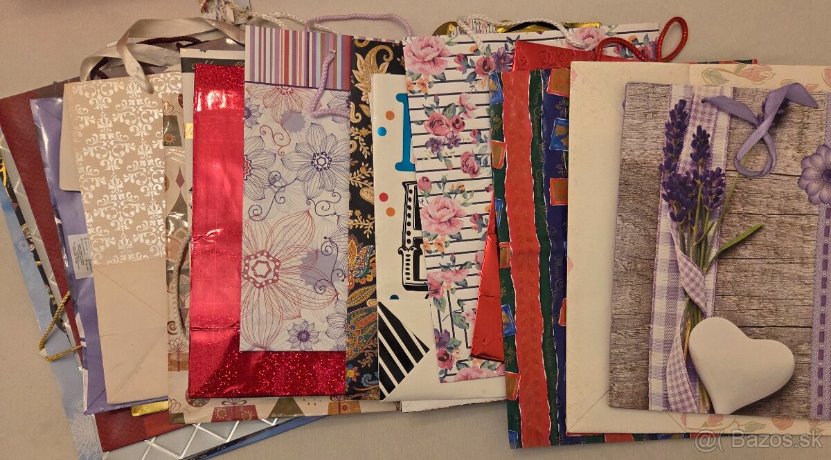 Predám rôzne darčekové tašky - 4