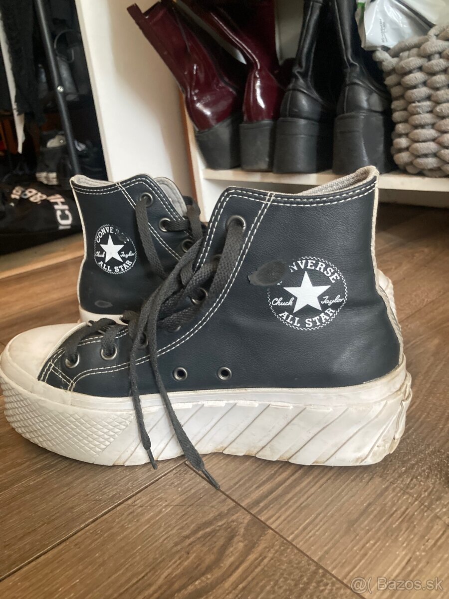 converse tenisky na vysokejplatforme - 4