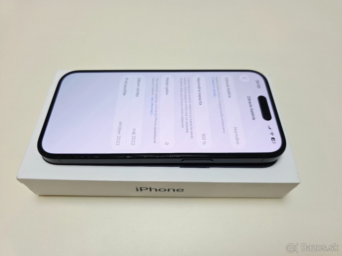 APPLE IPHONE 15 128GB ,ZDRAVIE BATERKY 100% - 4